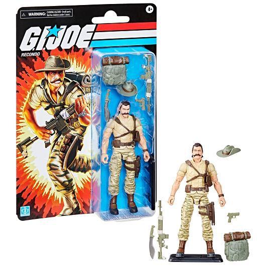 G.i. Joe Retro Collection Boneco Articulado 15 cm - Recondo